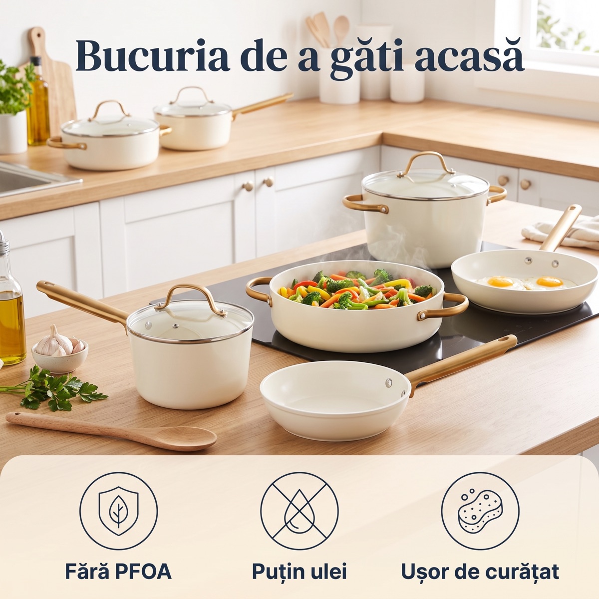 Set oale în bucătărie